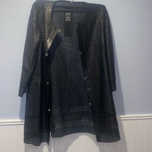 Supremes collection made in Italy. Black leather